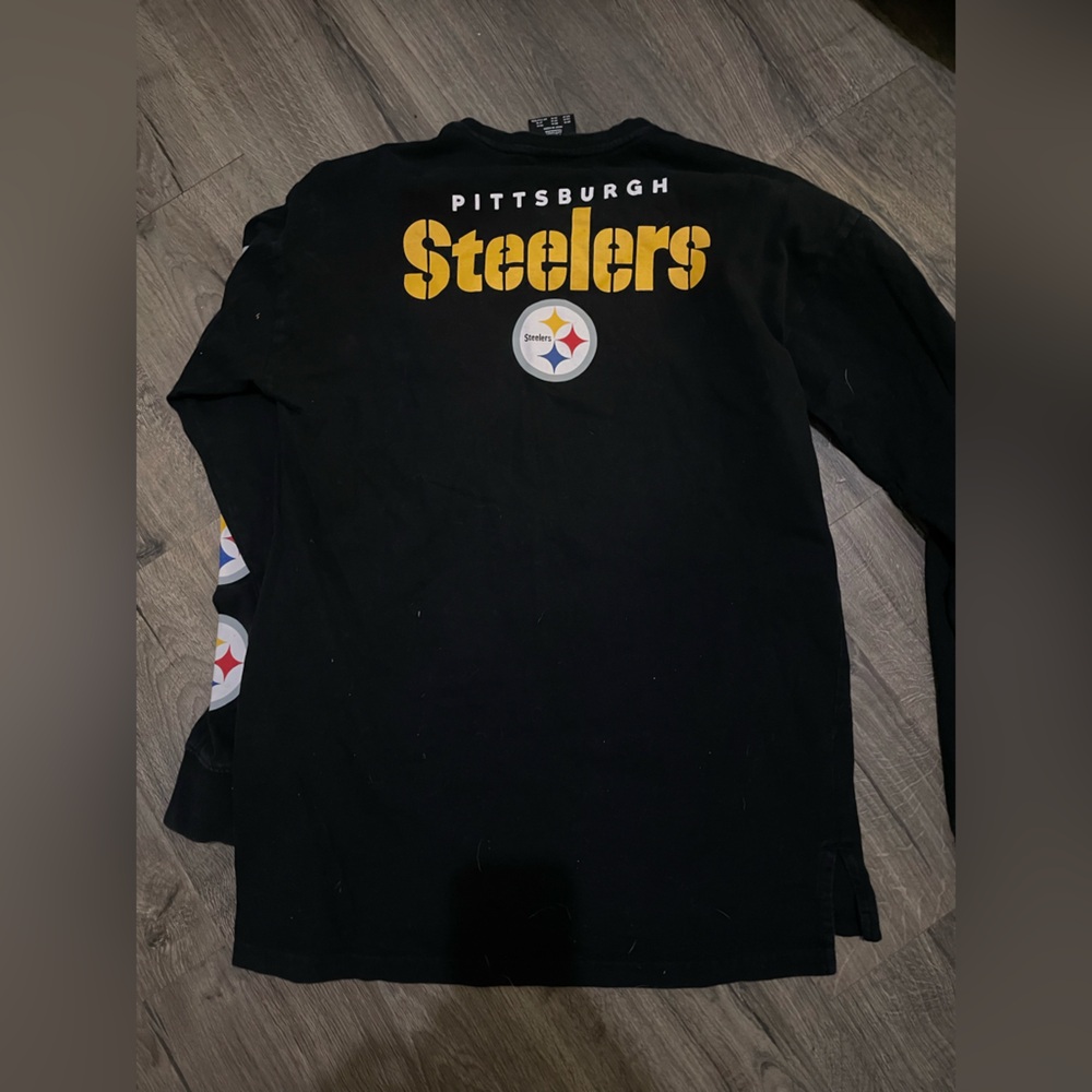 Pittsburgh Steelers Black Long Sleeve Shirt